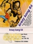 Commodore  C64&nbsp; - &nbsp;KRAZYKONG64TAPE